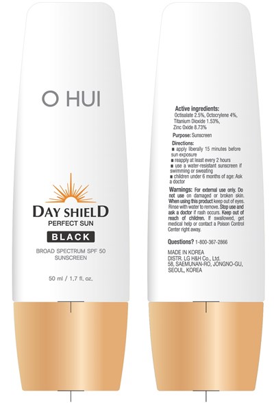 Ohui Day Shield Perfect Sun Black Spf50 50ml Tube (Ohui Day Shield Perfect Sun Black Spf50 50ml Tube)